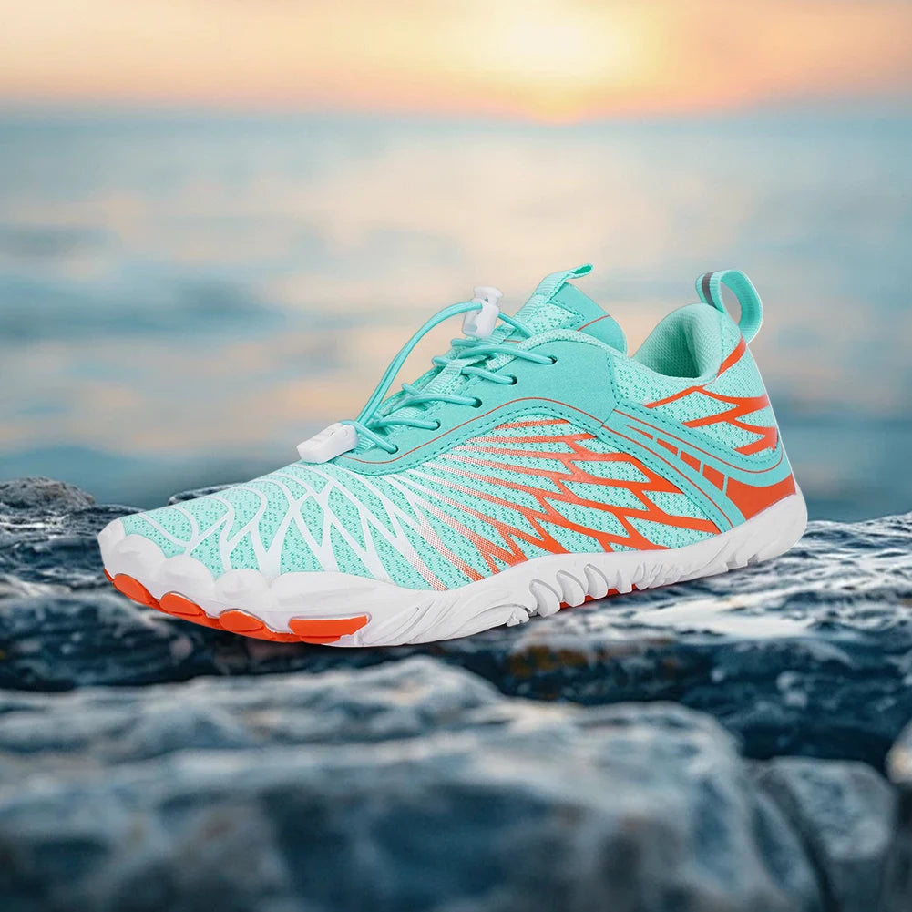 Water Shoes Breathable Soft Diving Sneakers Quick Drying Gym Fitness Shoes Non Slip Swimming Surfing Shoes for Outdoor Beach