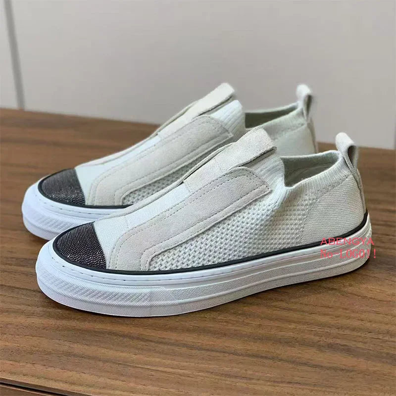 2025 Khaki Suede Flat Loafers Shoes Woman Thick Sole Lace Up Platform Women Shoes Autumn Casual Comfort Vacation Walking Shoes
