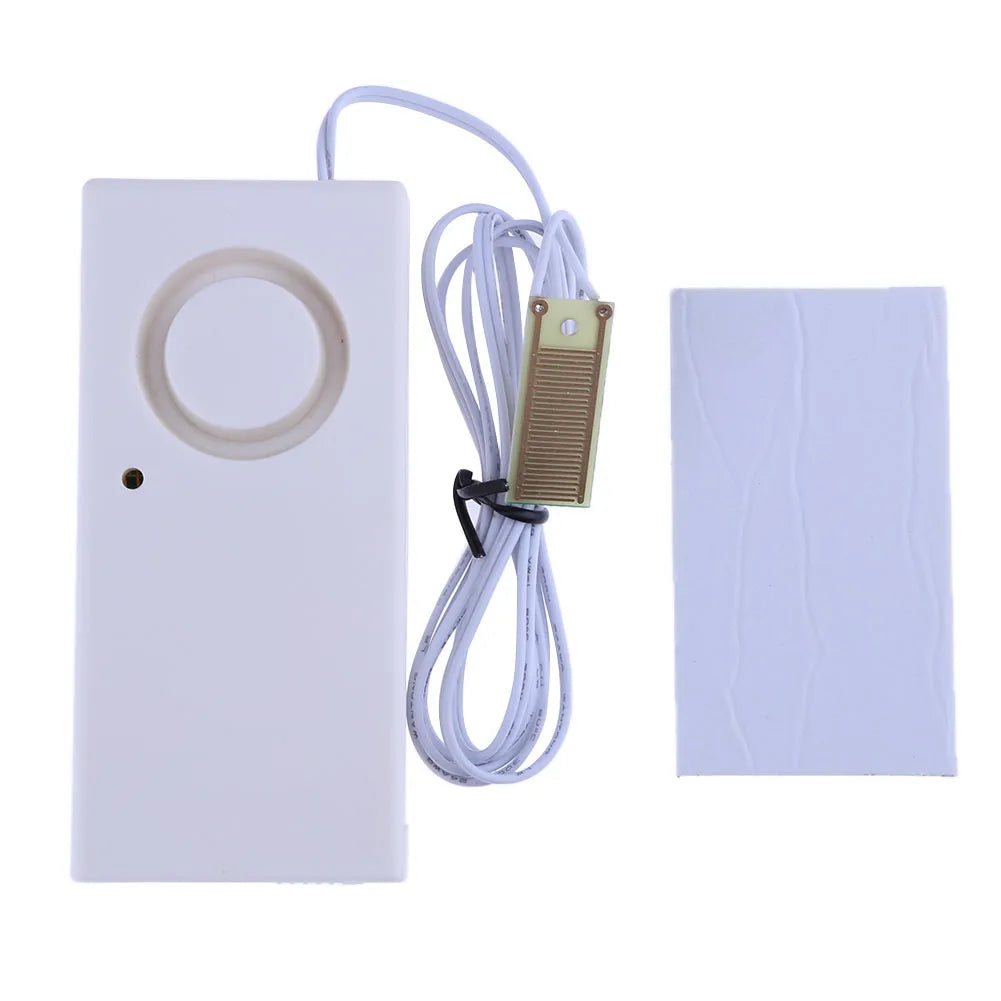 Mini Security Soaking Sensor Battery Powered Liquid Level Alarm Loud Water Level Alarm Detector Plastic Housewear Furnishings