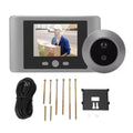 Mini Peephole Smart Wireless Door Viewer Camera IR Night Vision Front Door Peephole Camera 2.8 Inch Doorbell Door Camera 2000mAh