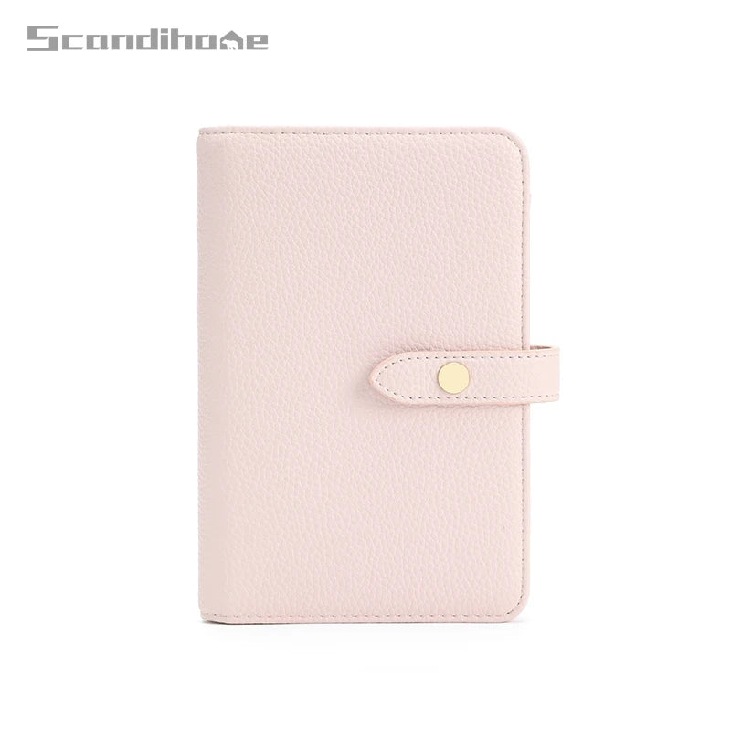 Passport Wallet Travel Organizer Card Holder Case for Women Men with Ticket Slot Pen Pocket Multi-Function Passport Cover