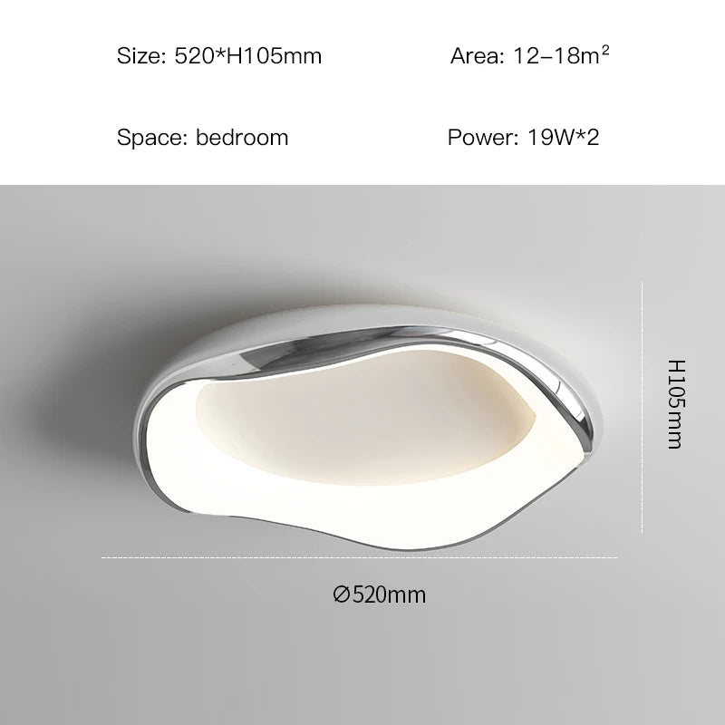 Modern Nordic Led Ceiling Lights Minimalist Lamps for Kitchen Living Dining Study Children's Bed Room Home Decoration Chandelier
