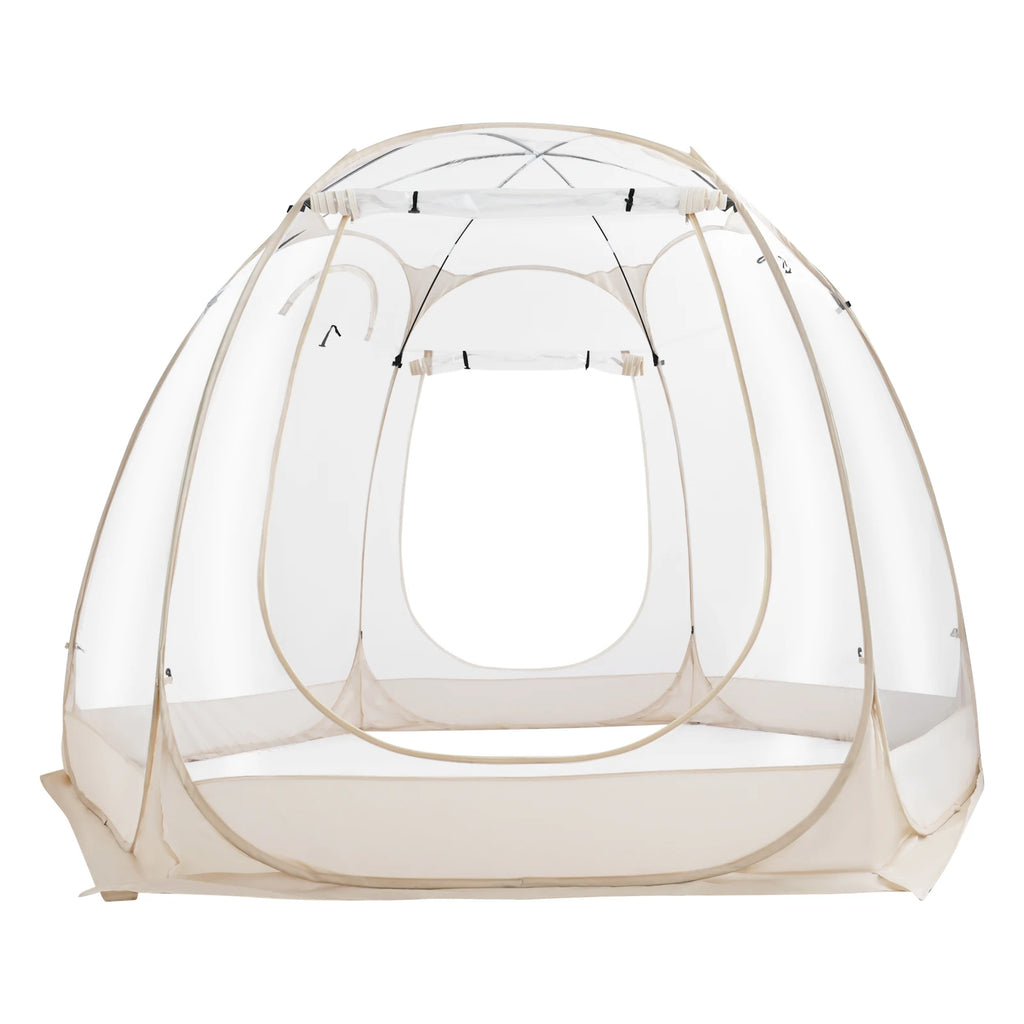 3M Transparent Sky Top Tent Courtyard Starry Tent Camping Tent PVC for Lawns, Gardens, Backyards