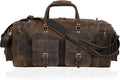 Large duffel bags for men holdall leather travel bag overnight gym sports weekend bag