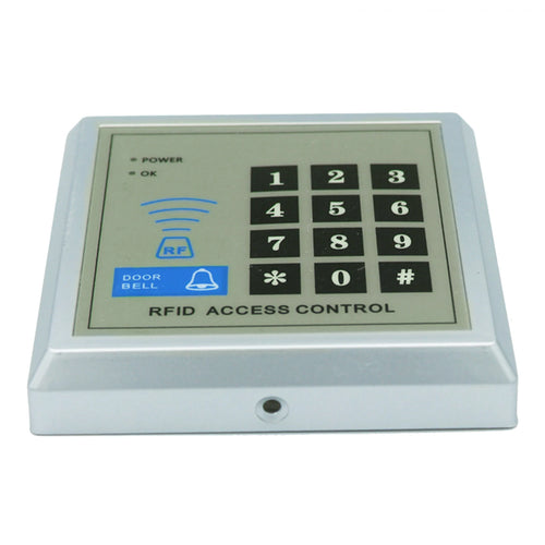 1 Set Electric Lock RFID Door Access Control Controller System Kit+10 Key Fobs Tags Cards Door Security System