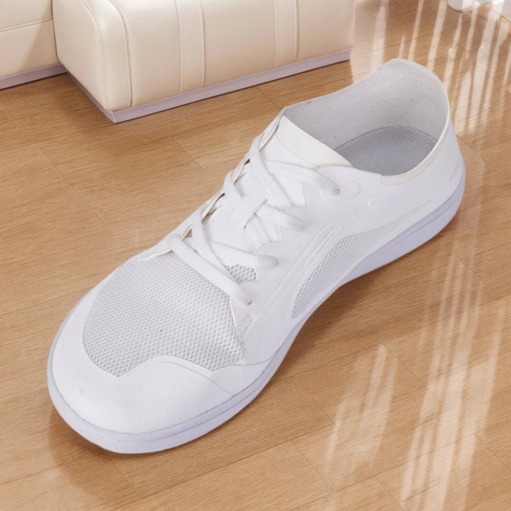Unisex Wide Barefoot Shoes Minimalist Walking Shoes Lightweight Trekking Shoes Fitness Gym Sneakers for Outdoor Sports
