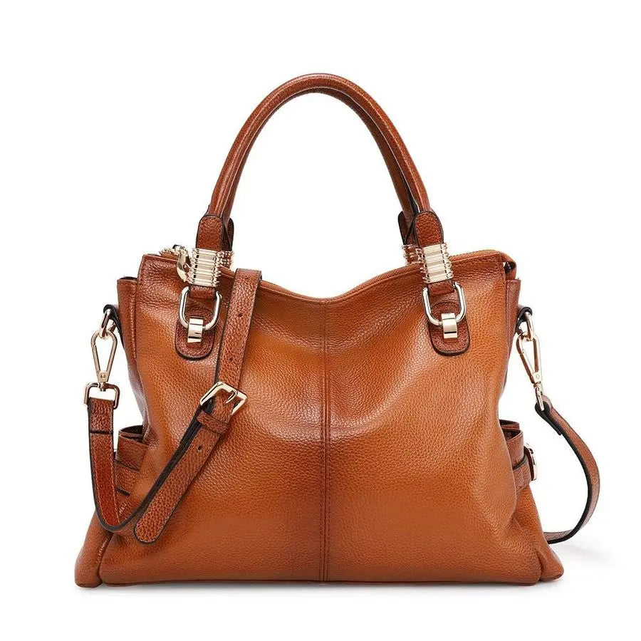 Women Genuine Leather Purses and Handbags Satchel Tote Shoulder Bag