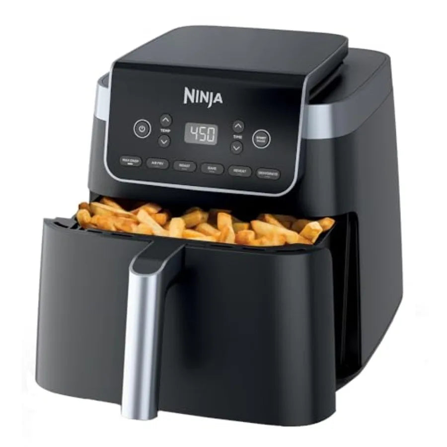 AF181 Air Fryer Pro XL 6-in-1 with 6.5-Quart Max Crisp Technology and Nonstick Basket for Healthy Cooking Ideal for Large Famil