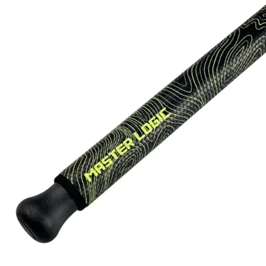 1 Piece 7' Glow with Black Light Monster Catfishing Casting Rod for Heavy Duty Fishing in Dark Waters Medium Power Rod with Enh