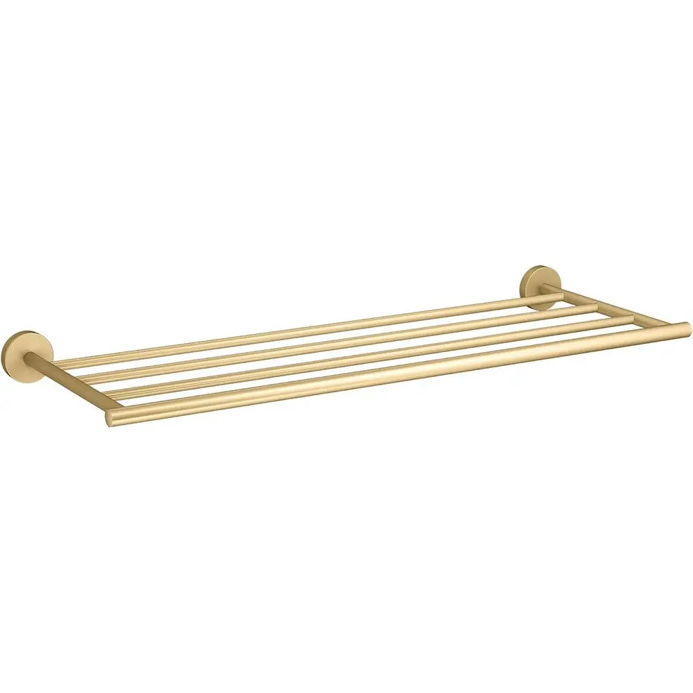 27294-2MB Elate 25-3/8 Metal Towel Rack Vibrant Brushed Bronze