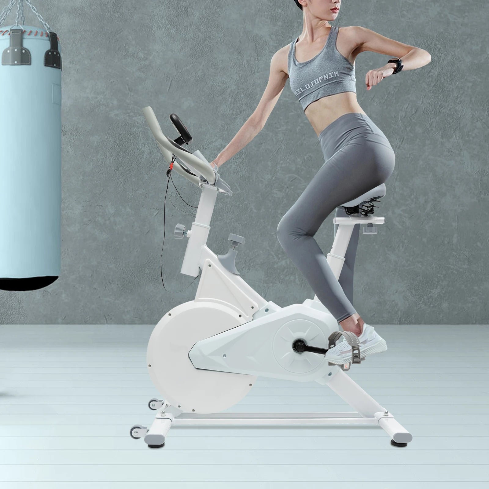 Exercise Bike Indoor Fitness Bike Cardio Fitness Bike Home Fitness Comfortable Seat Exercise Bike