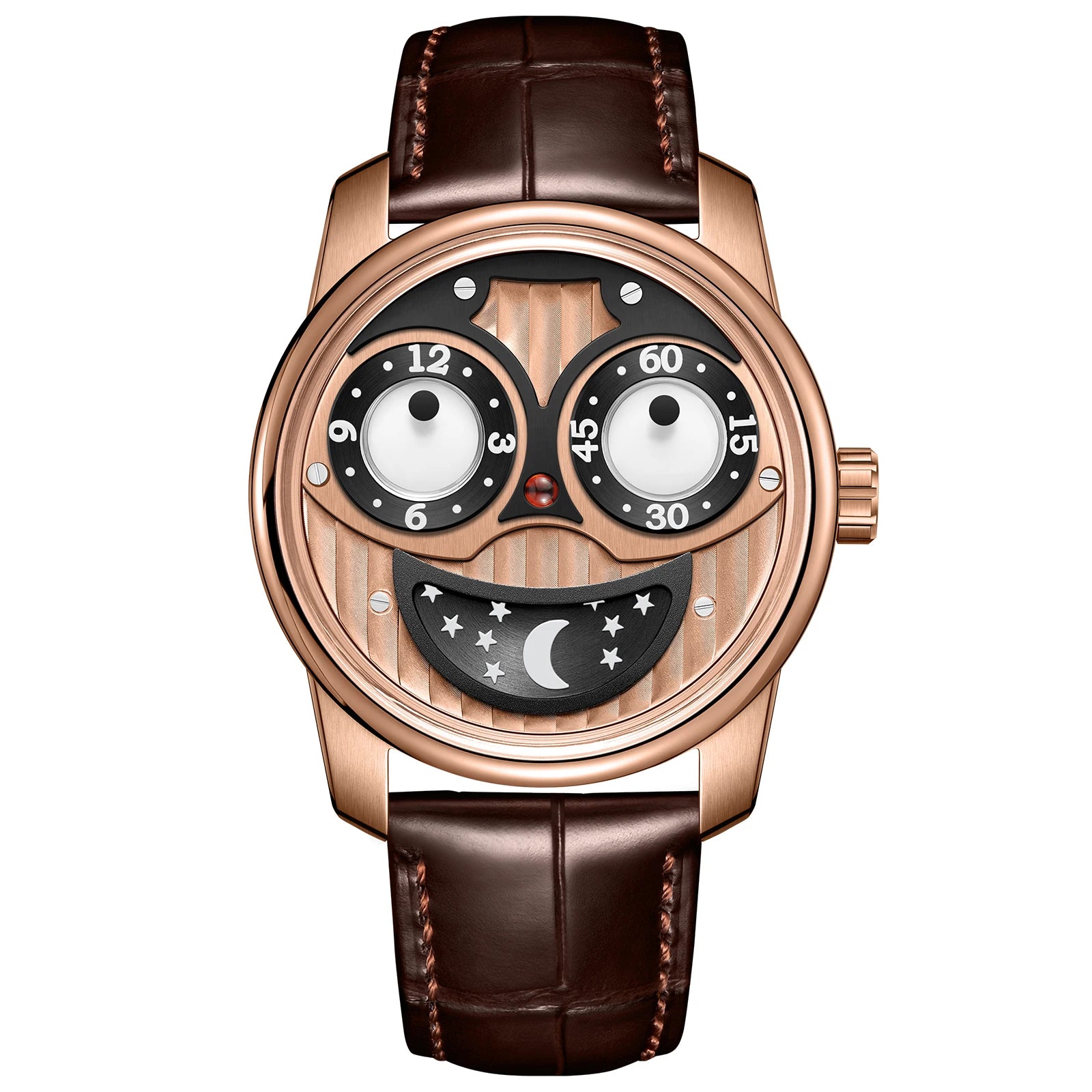 OBLVLO men's mechanical watches, automatic winding mechanical watches, novel and creative men's watches, men's timepieces, uniqu