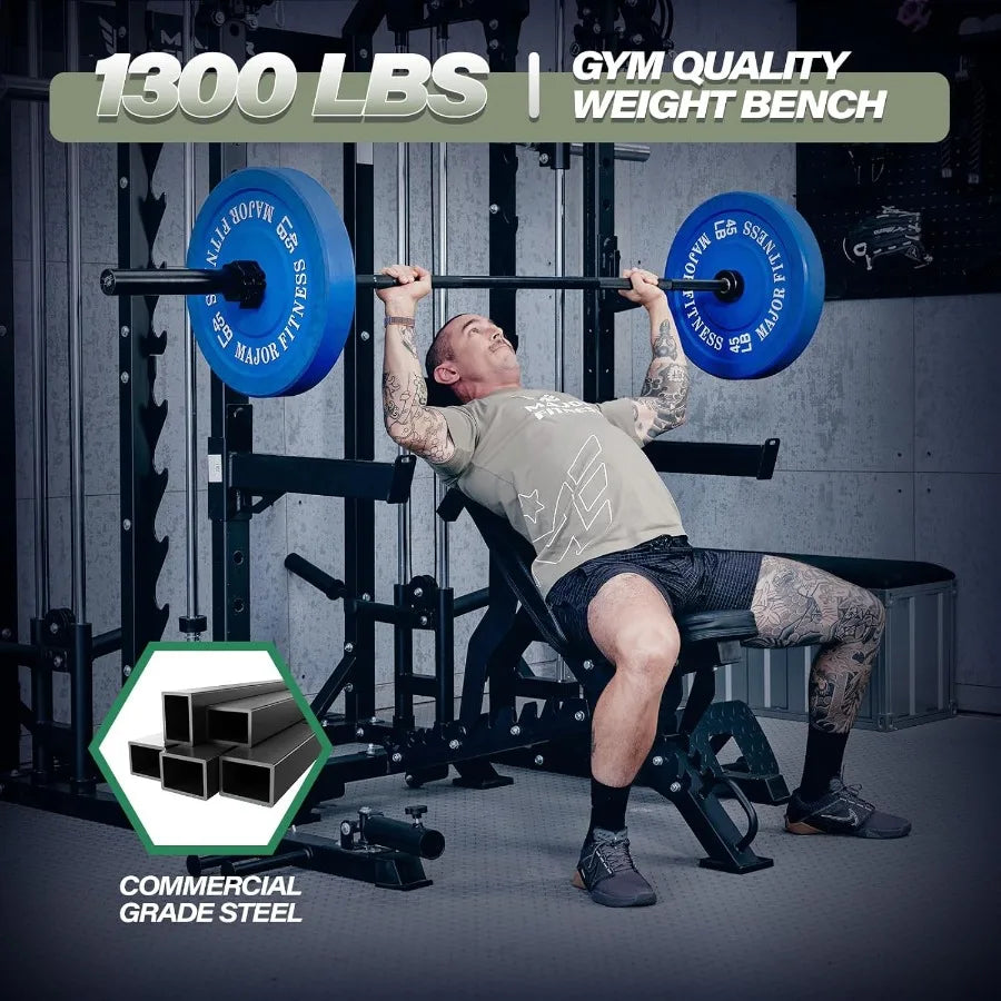 Adjustable Weight Bench for Strength Training Ideal for Bench Press and FullBody Workouts in Home Garage Gym Setup Offers Versa