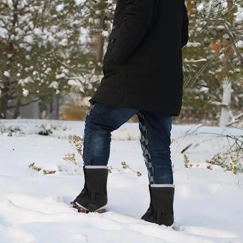 Waterproof Snow Leg Gaiters Hiking Boot Legging Shoes Warmer Snake Shoe Cover Tourist For Outdoor Camping Trekking Climbing