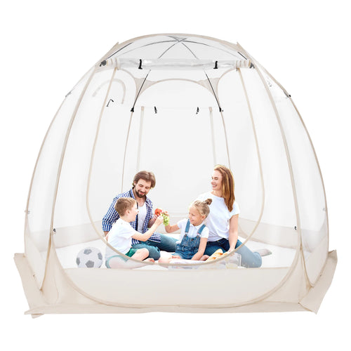 3M Transparent Sky Top Tent Courtyard Starry Tent Camping Tent PVC for Lawns, Gardens, Backyards