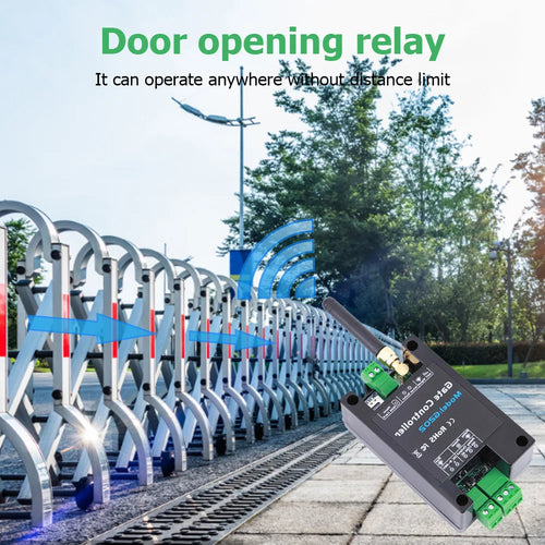 200 Users 2G Wireless Remote Control Door Access GSM Gate Opener Relay Switch