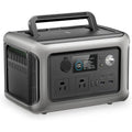 600w Portable Power Station, 299Wh LiFePO4 Battery Backup, R600(Peak 1200w) Solar Generator, 1 Hour Fast Charge Solar Power Bank