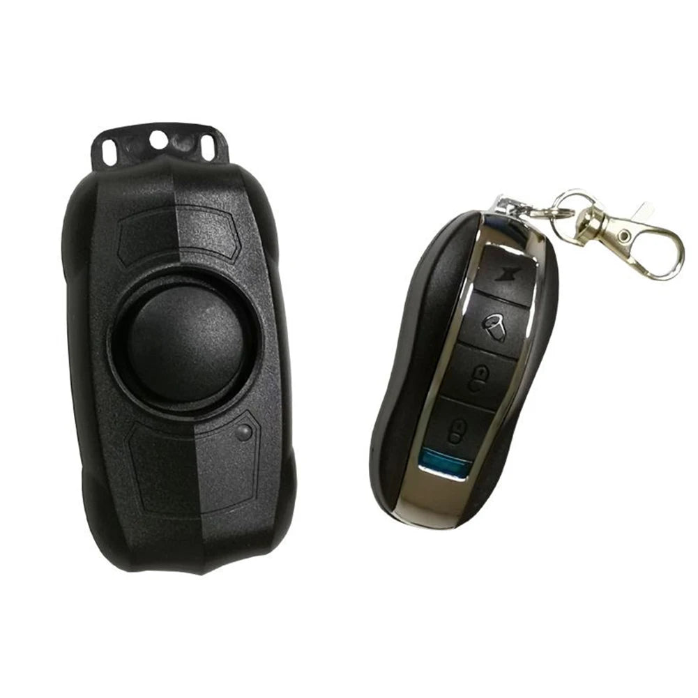 Electric Wireless Motorcycle Bike Alarm Anti-Theft Security Vibration Detector