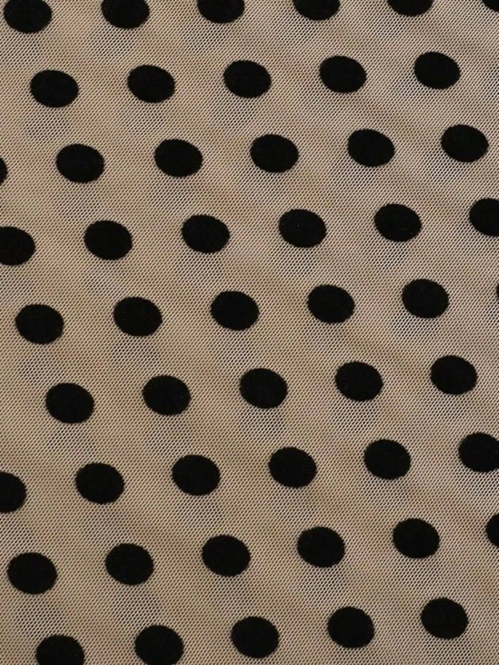 Quiet Luxury Polka Dot Top - Effortless Chic Long Sleeve Capsule Staple