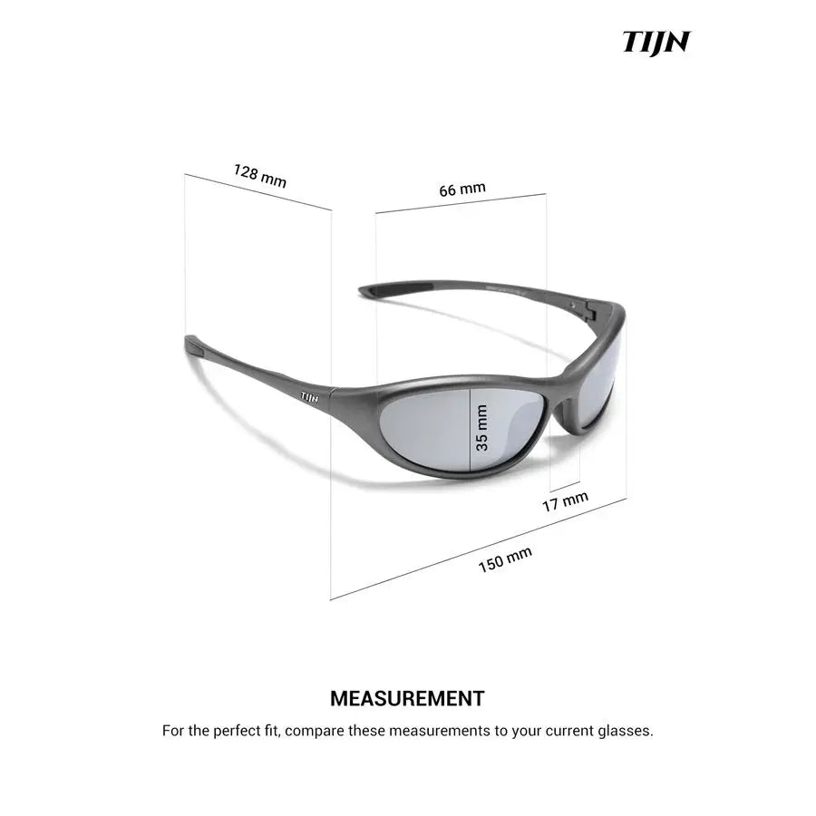 Sports Sunglasses for Men Women UV400 Wraparound Cycling Running Golf Motorcycle Glasses, Large Outdoor Shades, Vanta