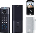 Video Smart Lock S330, 3-in-1 Camera+Doorbell+Fingerprint Keyless Entry Door Lock, Smart Wi-Fi Deadbolt for Front Door, App Rem
