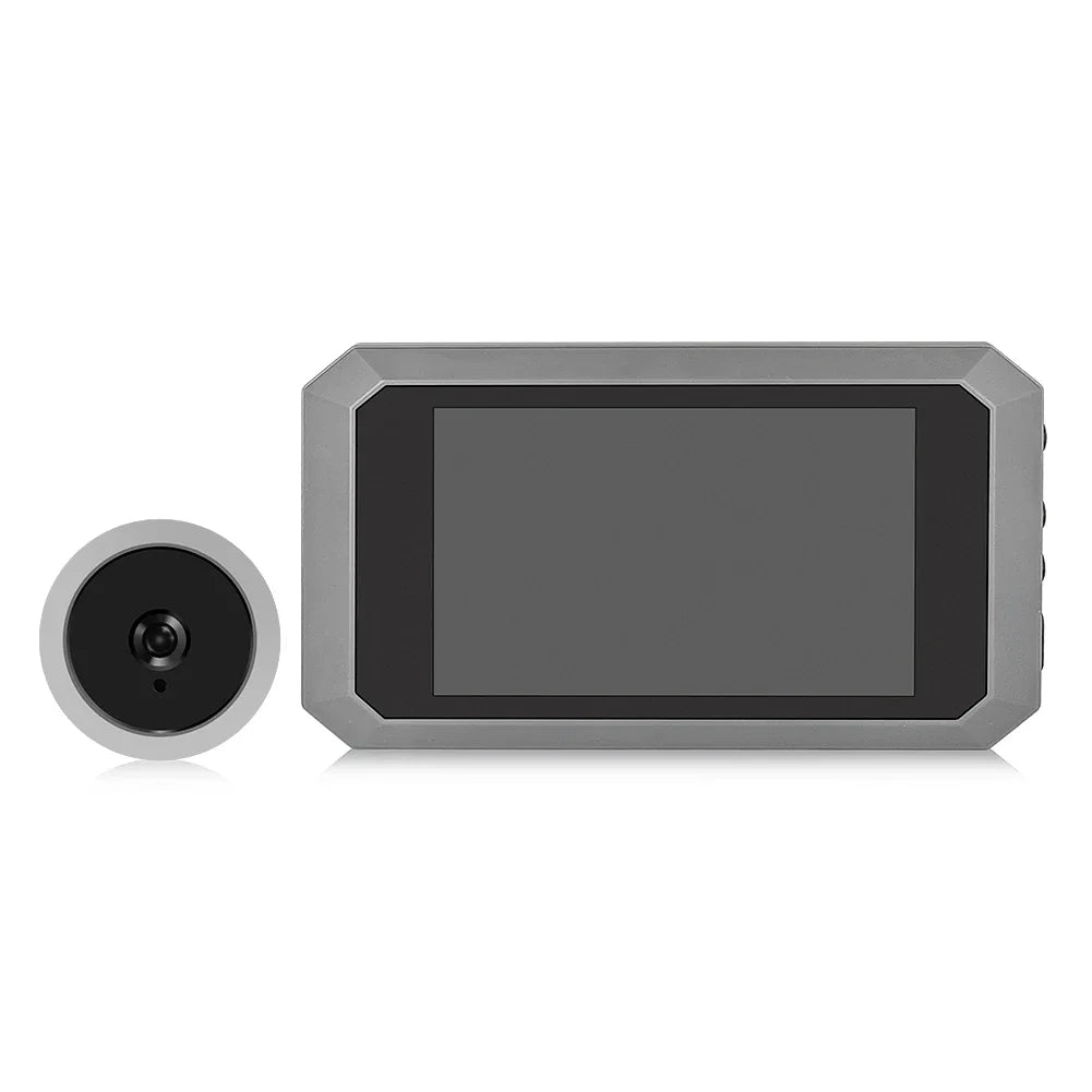 High Definition Night Vision Digital Door Viewer with Photo Recording and Built in Lithium Battery for Home Security
