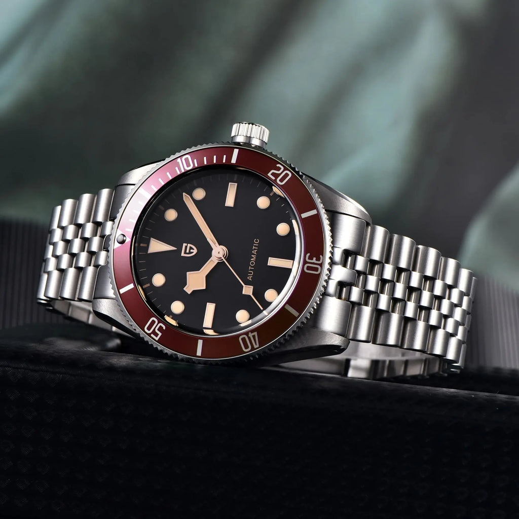 PAGANI DESIGN BB58 2025 New Bracelet Men's Luxury Retro Automatic Watches AR Sapphire glass NH35A Mechanical Wrist Watch For Men