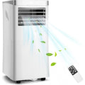 Portable Air Conditioners 8000 BTU AC Cooling Unit with Fan Dehumidifier Remote Control 24H Timer Window Kit Standing AC for Be