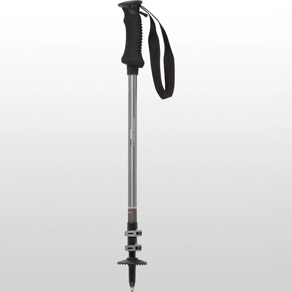Mountaineer PowerLoleck Foam Compact Trekking Pole, Black/Silver, 58-120cm