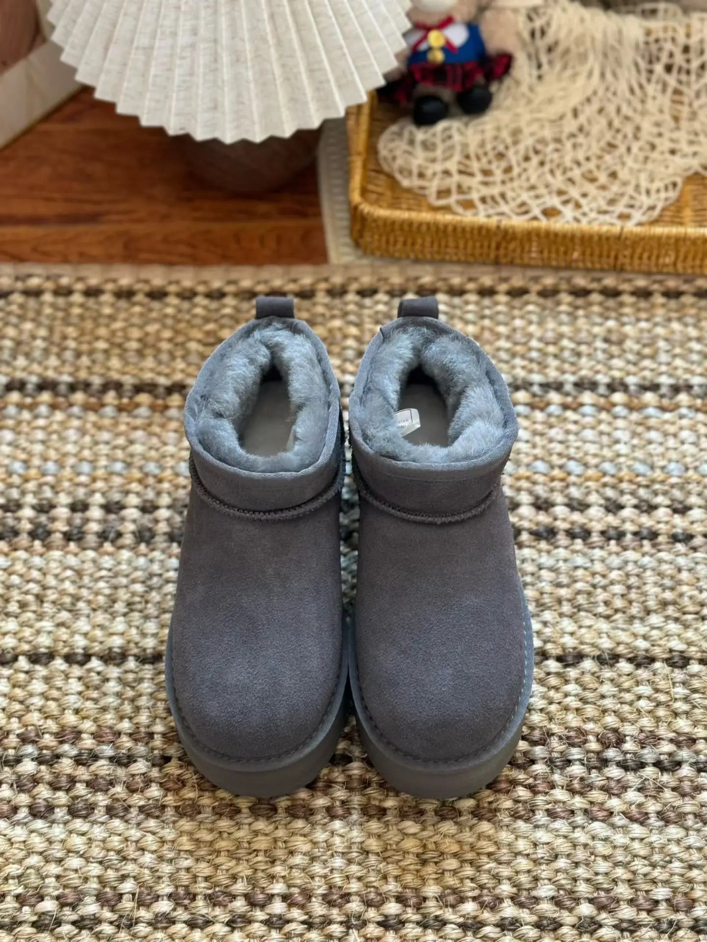 2026 New Winter Women Snow Boots Genuine Leather Wool Fashion Luxury Brand Ankle Boots Warm ‮04-53 SeziS UggS