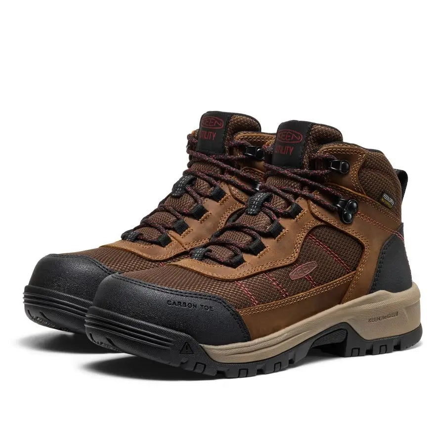 Utility womens Skokie Hiker Style Mid Height Composite Toe 90 Degree Waterproof