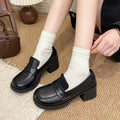 Women's British Style Loafers, Spring/Autumn/Winter Mary Jane Shoes, Slip-On Thick Platform, JK Uniform / Lolita Fashion Shoes